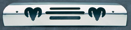 Billet Ram Logo 3rd Brake Light Cover 02-08 Dodge Ram Billet Ram Logo 3rd Brake Light Cover 02-08 Dodge Ram